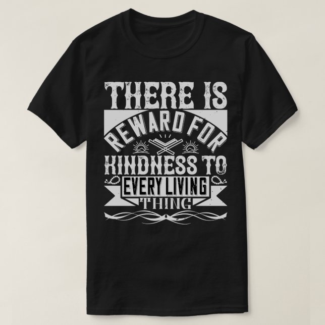 Camiseta Islã Há Uma Recompensa Pela Bondade (Frente do Design)