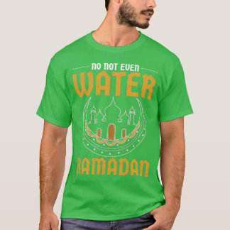 Camiseta Islã muçulmano muçulmano em jejum islâmico Ramadã