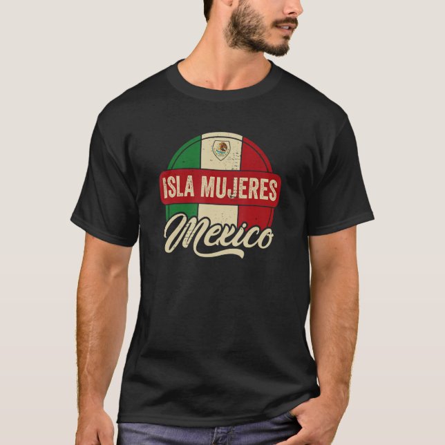 Camiseta Isla Mujeres México (Frente)