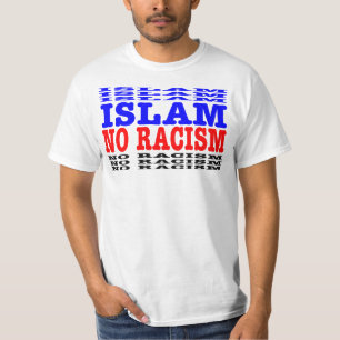 Camiseta Islã sem racismo