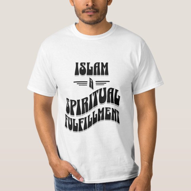 Camiseta Islã Um Cumprimento Espiritual (Frente)
