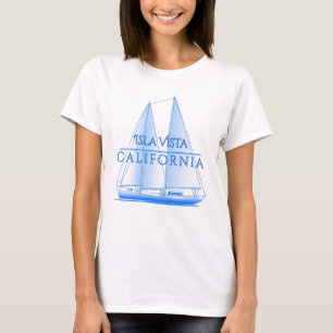 Camiseta Isla Vista Costeira Navegador Náutico