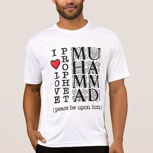 Camiseta Islamic T-Shirt Muslim Clothing Halal Modest Wear (Frente)