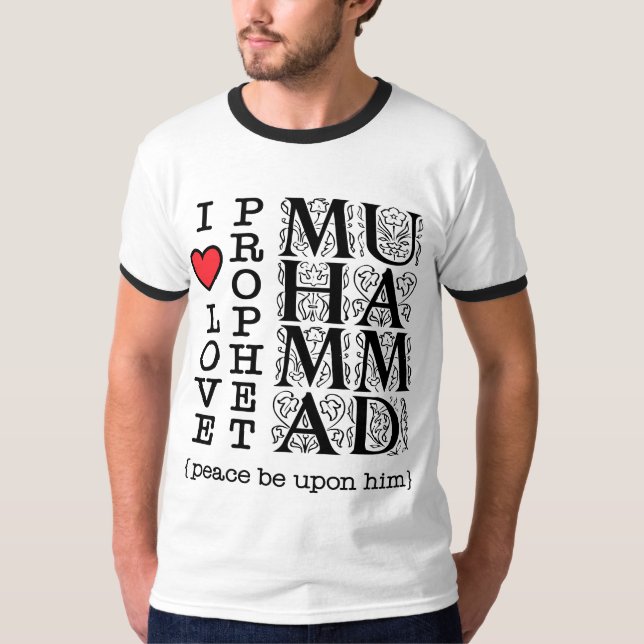 Camiseta Islamic T Shirt Muslim Clothing Halal Modest Wear (Frente)