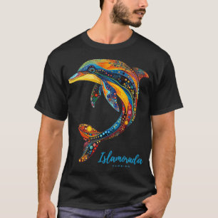 Camiseta Islamorada FL Florida Keys Vintage Tribal Dolphin