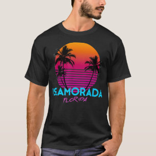Camiseta Islamorada Florida Retro 80s