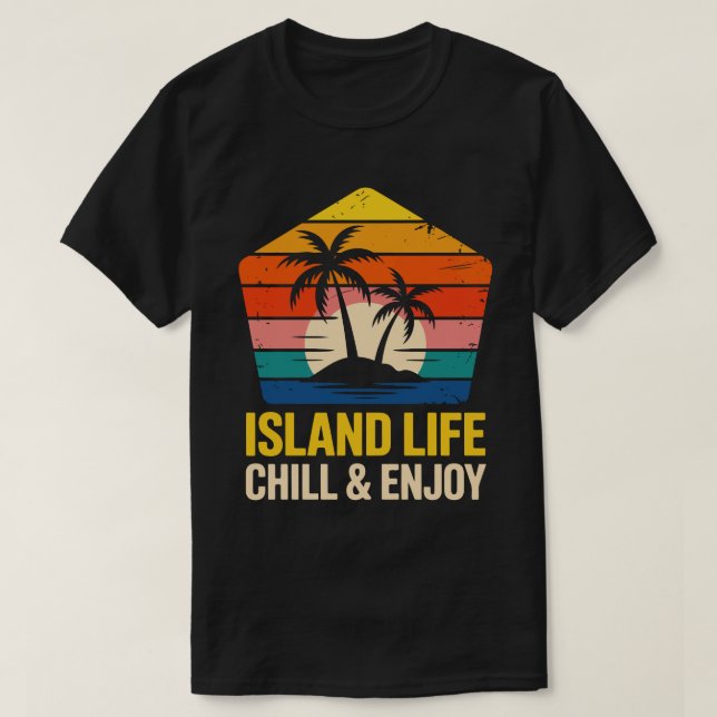 Camiseta Island Life Pentagon Tee (Frente do Design)