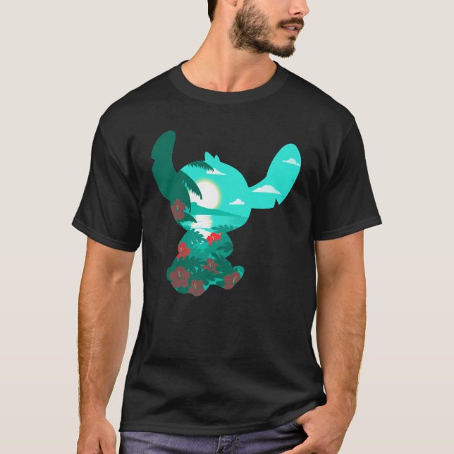 Camiseta Island Stitch Lilo e Stitch Teeturtle Gift for F (Frente)