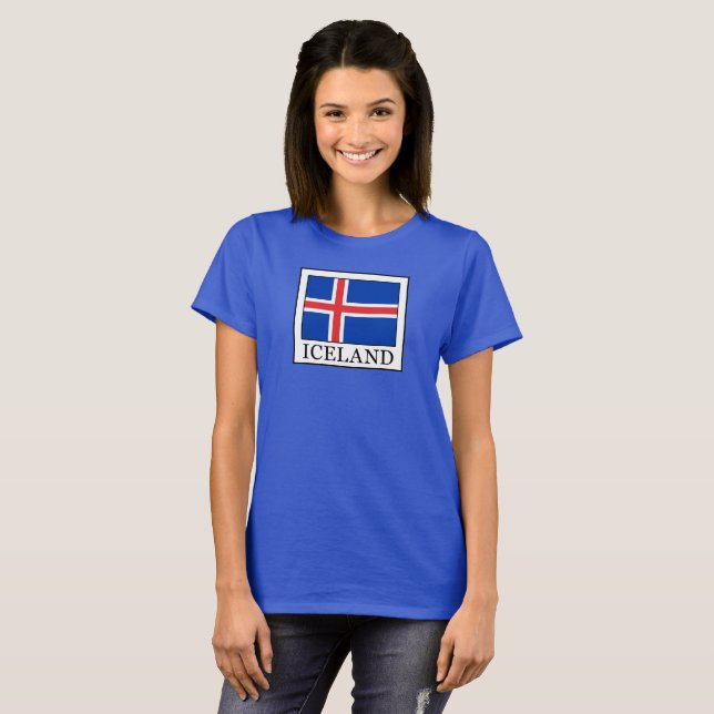 Camiseta Islândia (Frente Completa)