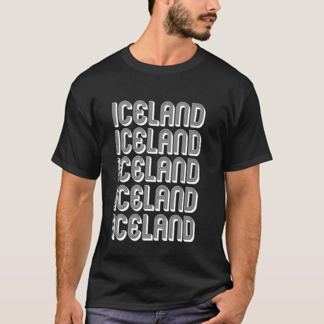 Camiseta Islândia (Frente)