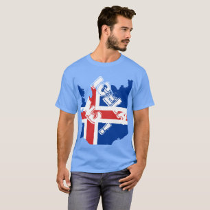 Camiseta islândia