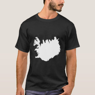 Camiseta Islândia Reiquiavique Europa Nórdica Islândia Islâ