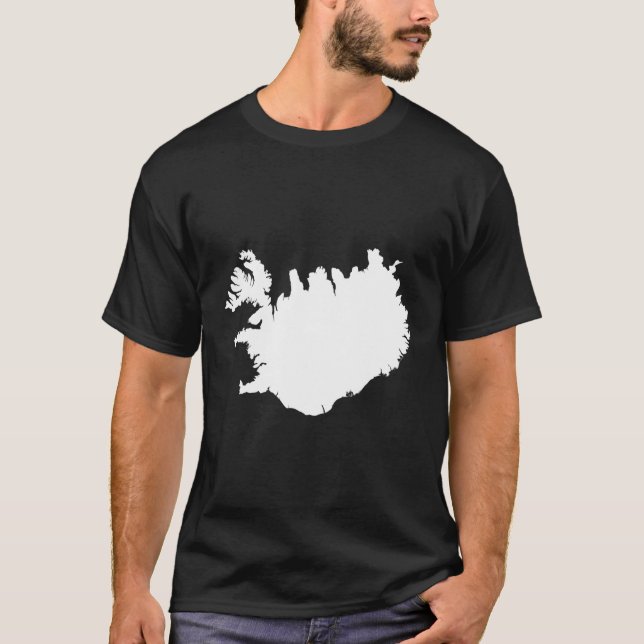 Camiseta Islândia Reiquiavique Europa Nórdica Islândia Islâ (Frente)