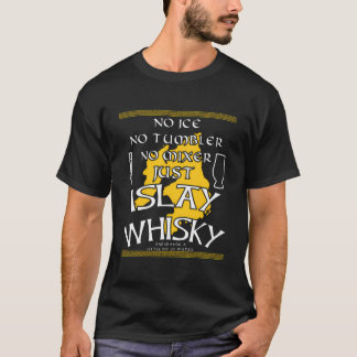 Camiseta Islay Whisky Enfumaçado Peaty Solteiro Malt Island