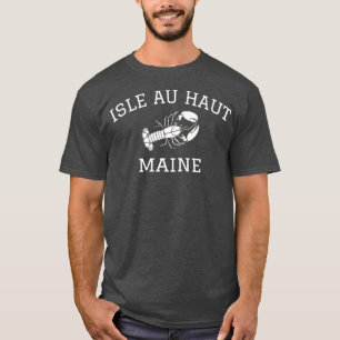 Camiseta Isle au Haut Maine Lobster design