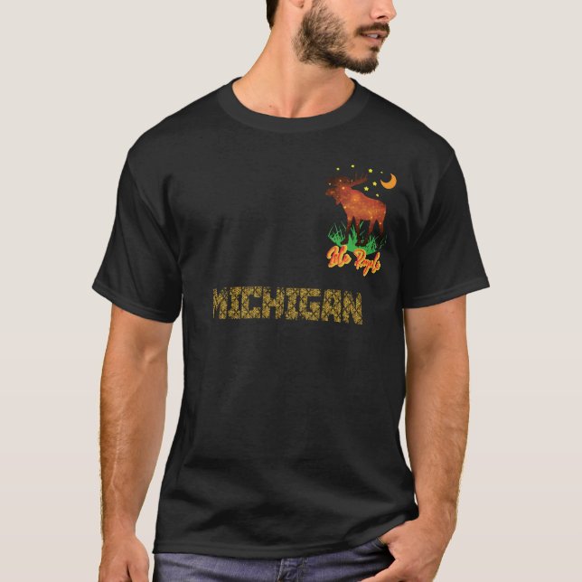 Camiseta Isle Royale National Park Michigan Hiking Souvenir (Frente)