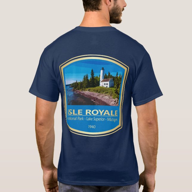 Camiseta Isle Royale NP (PF1) (Verso)