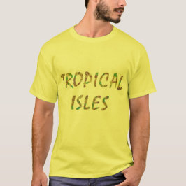 Camiseta Isles Tropicais-Brwn