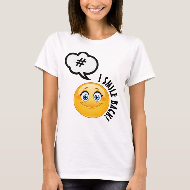 Camiseta #ISmileBack TSirt (Frente)