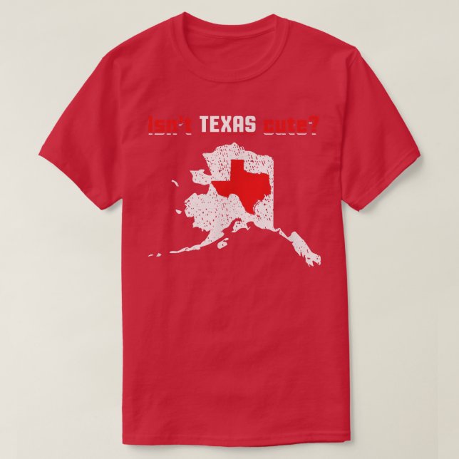 Camiseta Isnt Teas Cute Inside Alaska Map Funny  (Frente do Design)