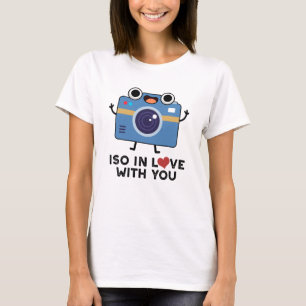 Camiseta ISO Apaixonado Por Você, Câmera Bonita
