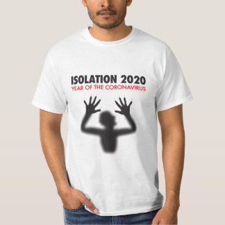 CAMISETA ISOLAMENTO 2020 - ANO DA CORONAVÍRUS