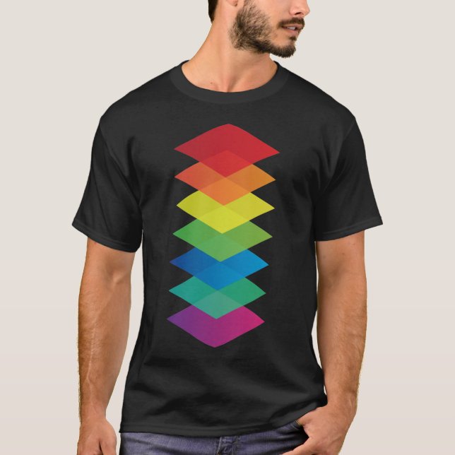 Camiseta Isométrico Rainbow T-Shirt (Frente)