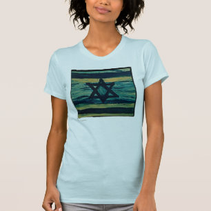 CAMISETA ISRAEL ABSTRATO