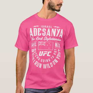 Camiseta Israel Adesanya luta