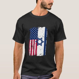 Camiseta Israel Bandeira do Orgulho de Amizade Israelense I