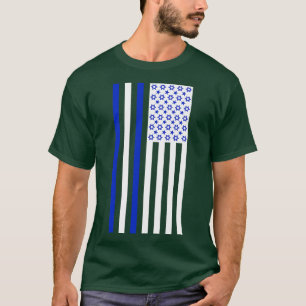 Camiseta Israel: Bandeira Israelense Ortoada