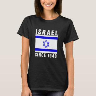 Camiseta Israel, Desde 1948, Bandeira Israelita De David Je