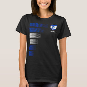 Camiseta Israel Flag Emblem Patriotic Israel National Prid
