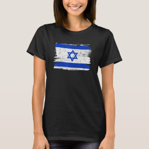 Camiseta Israel Flag Pride Amizade Pride Pride Paz Vintage