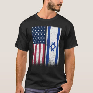 Camiseta Israel Israel Israel - Bandeiras Americanas Orgulh