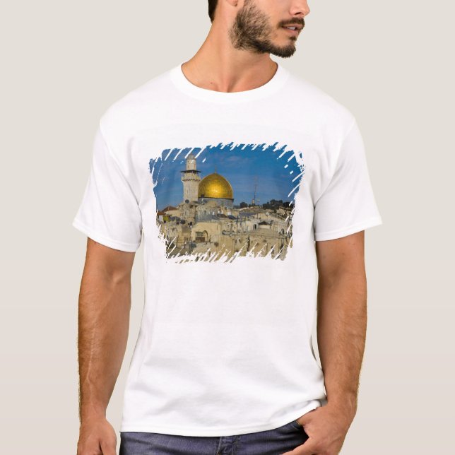 Camiseta Israel, Jerusalém, Domo da Pedra (Frente)