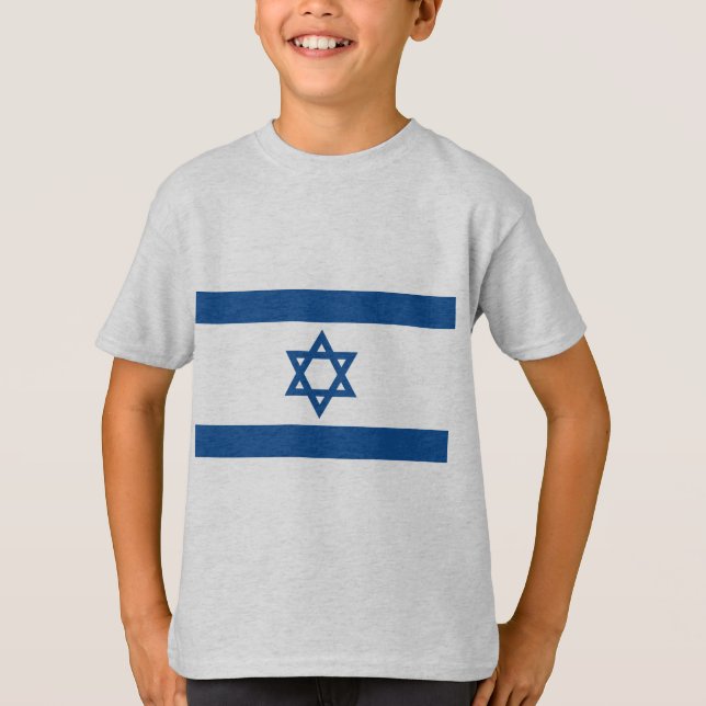 Camiseta Israel (Yale Blue), Israel (Frente)