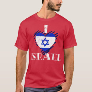 Camiseta Israelense Gift Love Israel