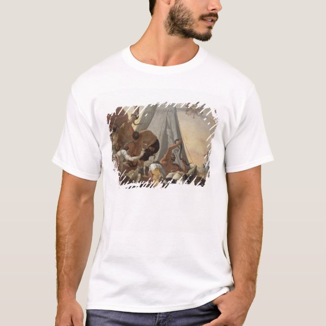 Camiseta Israelites afligidos com a serpente de bronze (Frente)
