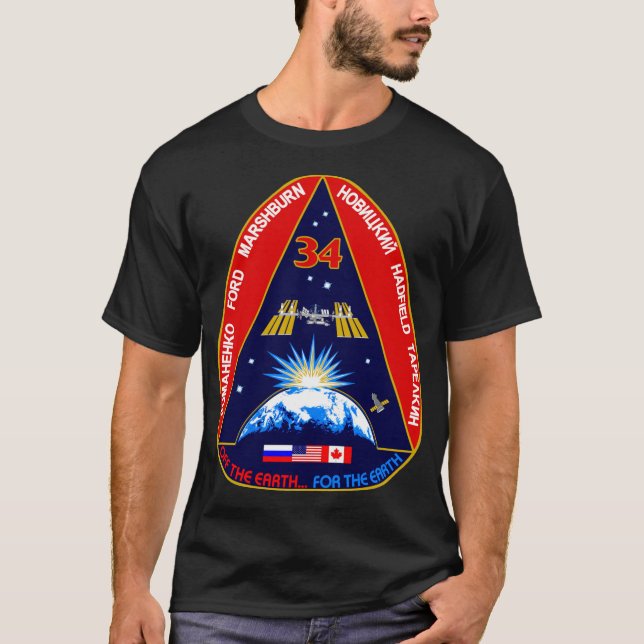 Camiseta ISS Exp 34 (Frente)