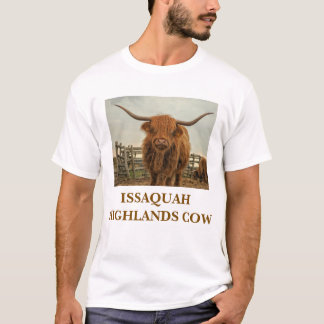 Camiseta ISSAQUAH HIGHLANS "vaca"