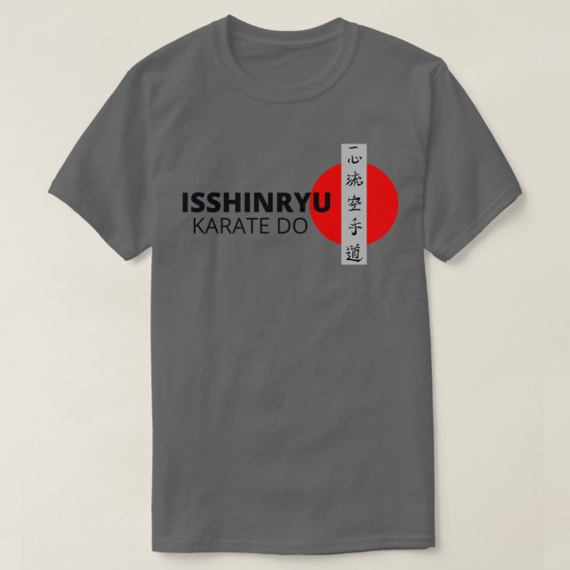 CAMISETA ISSHINRYU KARATE DO ASCENSÃO SUN (Frente do Design)