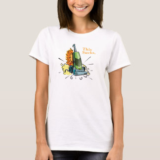 Camiseta Isso Cheira A Limpeza De Vácuo