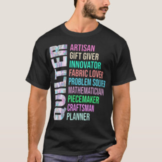 Camiseta Isso Descreve Um Quilter Engraçado de Quilting