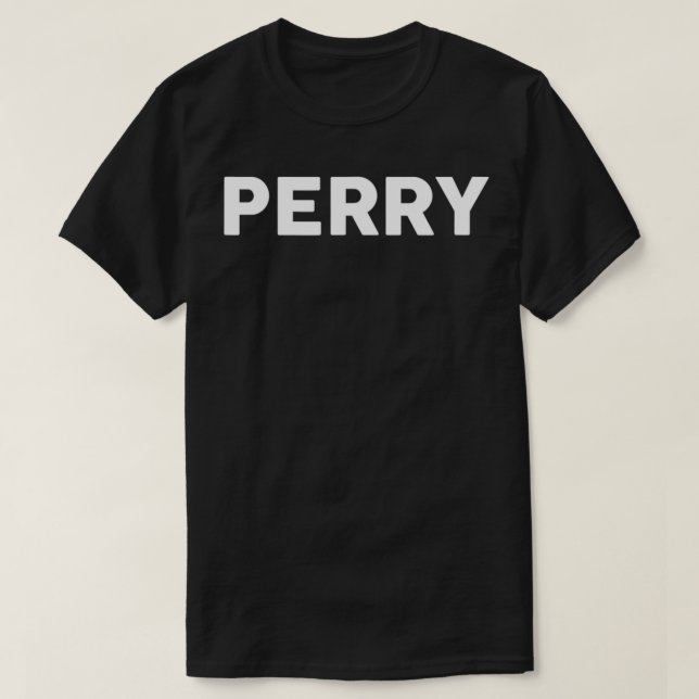 Camiseta Isso Diz Condados Perry Simple County (Frente do Design)