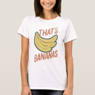 Camiseta ISSO É BANANA Gráfico Divertido de Banana Amante d