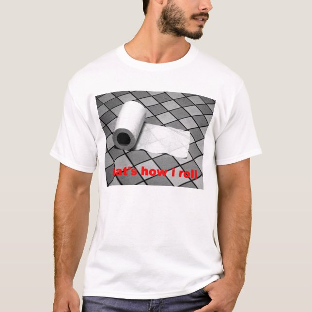 Camiseta isso é como eu rolo (Frente)