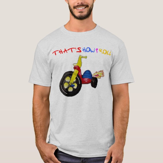 Camiseta Isso é como eu rolo (Frente)