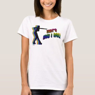 Camiseta Isso é como eu rolo a camisola de alças