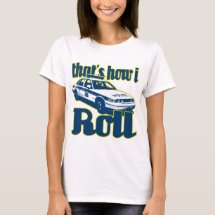 Camiseta Isso é como eu rolo a polícia